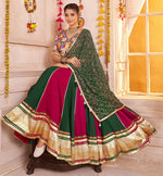 Beautiful Multi  Color Viscose Fabric Party Wear Lehenga
