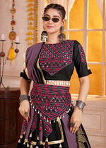 Charming Multi Color Viscose Fabric Party Wear Lehenga