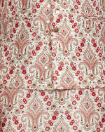 Ideal Cream Color Silk Fabric Kurta Pajama & Jacket