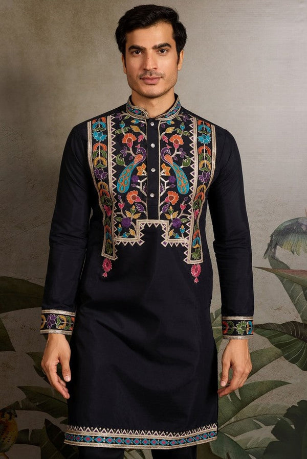 Amazing Beige Color Viscose Fabric Mens Kurta