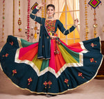 Lovely Multi Color Viscose Fabric Party Wear Lehenga