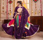 Lovely Multi Color Viscose Fabric Party Wear Lehenga