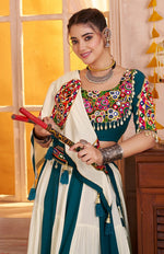 Lovely Multi Color Viscose Fabric Party Wear Lehenga
