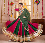 Lovely Multi Color Viscose Fabric Party Wear Lehenga