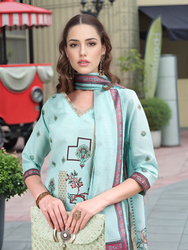 Amazing Green Color Linen Fabric Designer Suit