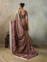 Amazing Maroon Color Viscose Fabric Casual Saree