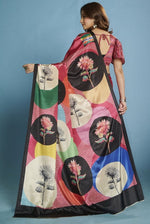 Amazing Pink Color Silk Fabric Casual Saree