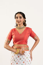 Superb White Color Banarasi Fabric Casual Saree