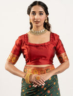 Superb Green Color Banarasi Fabric Casual Saree