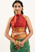 Superb Green Color Banarasi Fabric Casual Saree