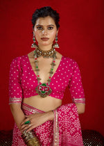 Amazing Pink Color Tussar Fabric Casual Saree