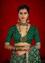 Amazing Green Color Tussar Fabric Casual Saree