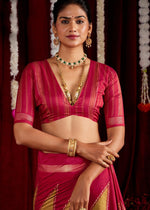 Beautiful Mustard Color Silk Fabric Casual Saree