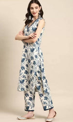 Divine White Color Viscose Fabric Designer Suit