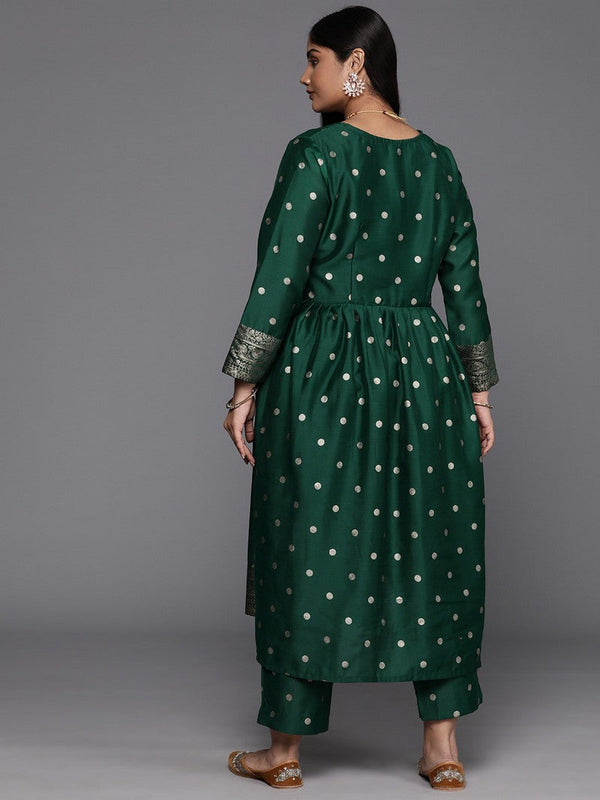 Divine Orange Color Cotton Fabric Designer Kurti