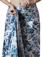 Amazing White Color Chinon Fabric Casual Saree