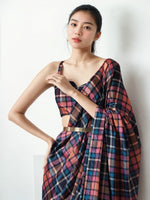 Lovely Multi  Color Chinon Fabric Casual Saree
