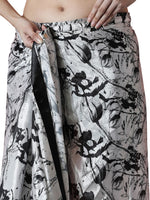 Classy White Color Chinon Fabric Casual Saree