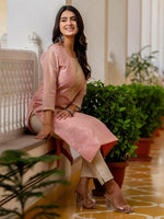 Amazing Yellow Color Shimmer Fabric Designer Kurti