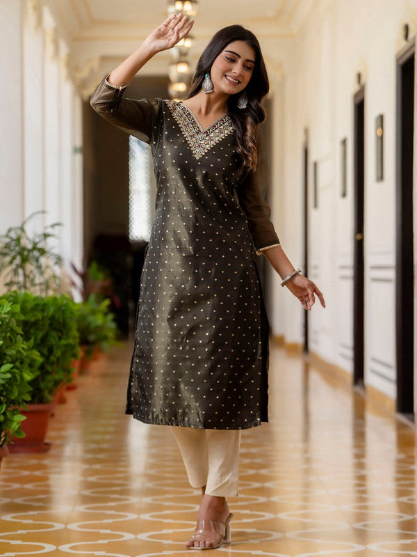Amazing Red Color Shimmer Fabric Designer Kurti