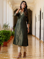Amazing Pink Color Shimmer Fabric Designer Kurti