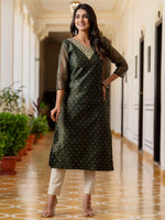 Amazing Pink Color Shimmer Fabric Designer Kurti