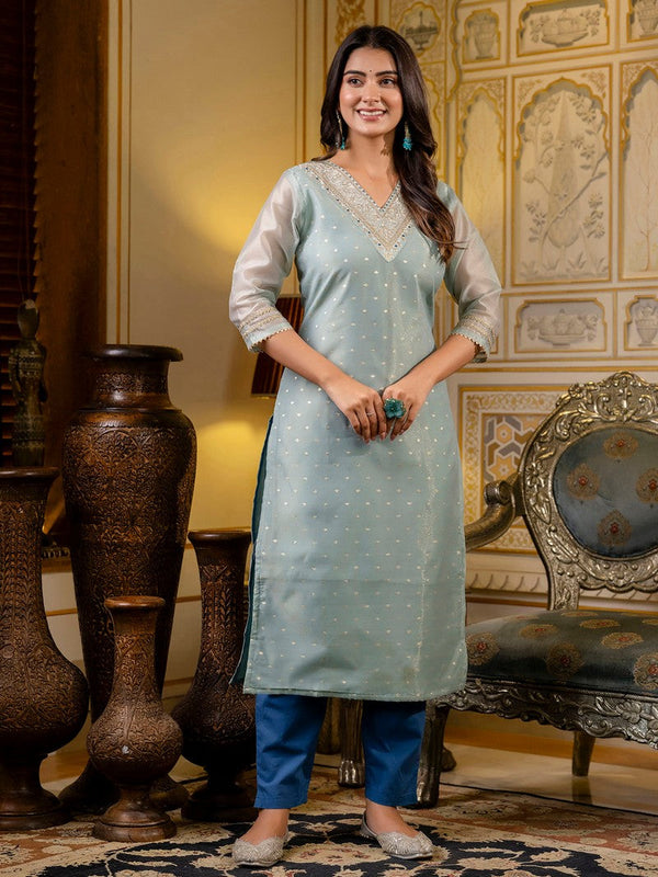 Amazing Black Color Shimmer Fabric Designer Kurti