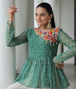 Amazing Cream Color Cotton Fabric Designer Lehenga