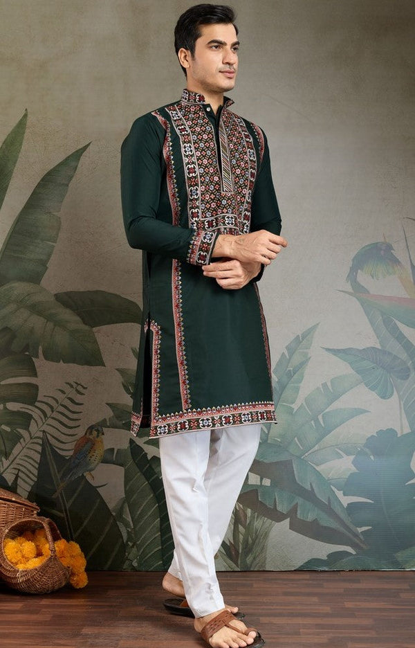 Amazing Voilet Color Viscose Fabric Mens Kurta