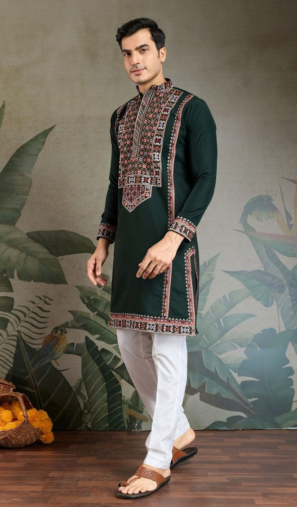 Amazing Voilet Color Viscose Fabric Mens Kurta