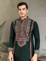 Amazing Voilet Color Viscose Fabric Mens Kurta