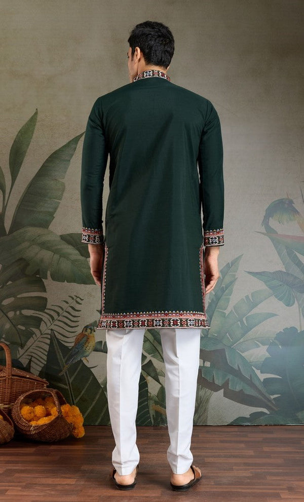Amazing Voilet Color Viscose Fabric Mens Kurta