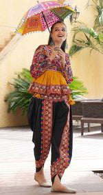 Beautiful Yellow Color Crepe Fabric Top With Bottom