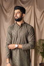 Fabulous Green Color Rayon Fabric Kurta Pajama