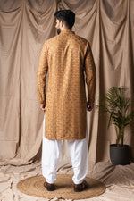 Fabulous Yellow Color Rayon Fabric Kurta Pajama