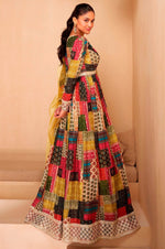 Amazing Multi Color Georgette Fabric Partywear Suit