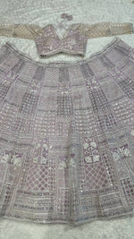 Pretty Pink Color Net Fabric Party Wear Lehenga