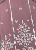 Amazing Pink Color Georgette Fabric Plazzo Suit