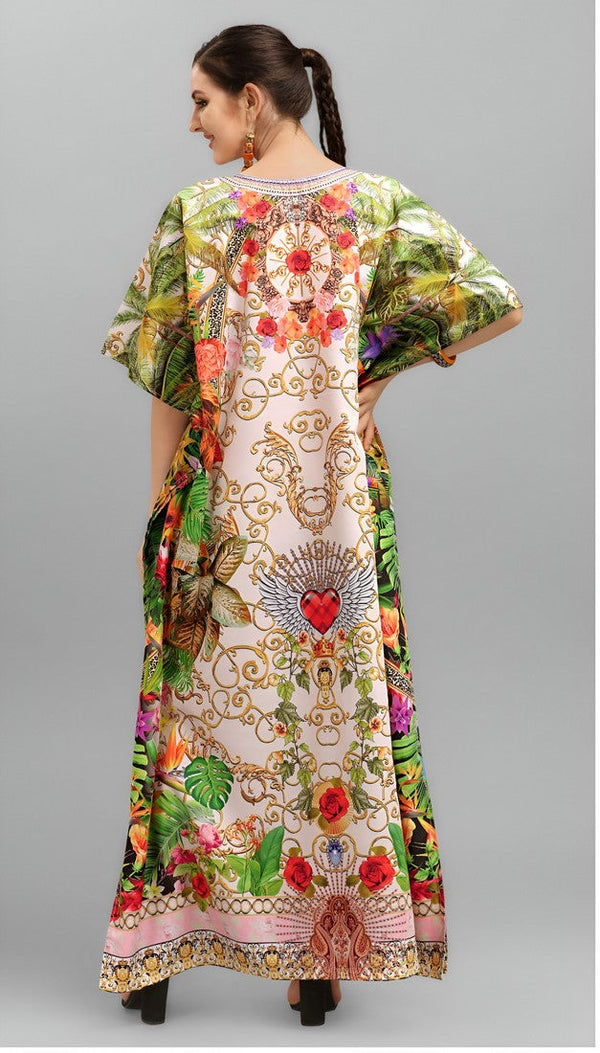 Amazing Cream Color Crepe Fabric Indowestern