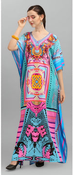 Amazing Blue Color Crepe Fabric Indowestern