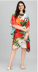 Beautiful Multi Color Georgette Fabric Indowestern