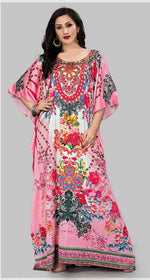 Amazing Pink Color Satin Fabric Indowestern