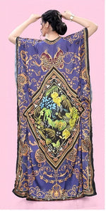 Lovely Blue Color Satin Fabric Indowestern