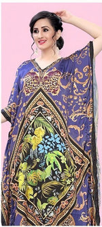 Lovely Blue Color Satin Fabric Indowestern