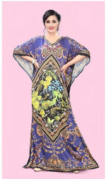 Lovely Blue Color Satin Fabric Indowestern