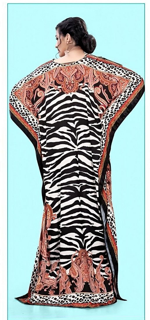 Lovely Multi Color Satin Fabric Indowestern