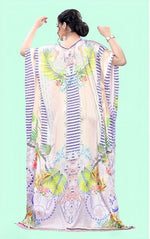 Lovely Peach Color Satin Fabric Indowestern