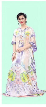 Lovely Peach Color Satin Fabric Indowestern