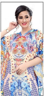 Lovely Blue Color Satin Fabric Indowestern