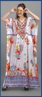 Amazing White Color Georgette Fabric Indowestern